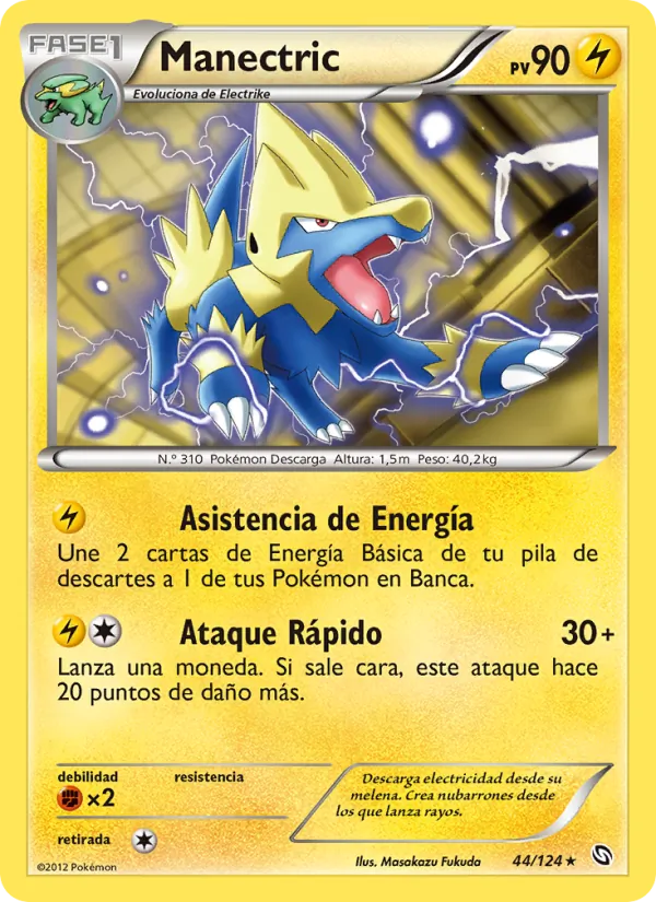 Manectric Dragones Majestuosos 44/124