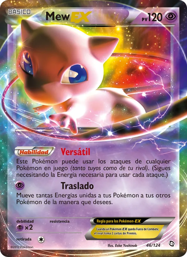 Mew-EX Dragones Majestuosos 46/124
