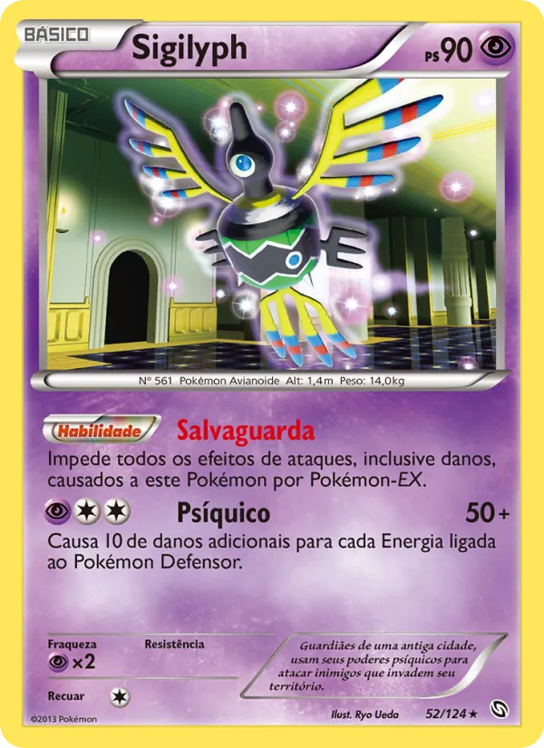 Sigilyph Dragões Enaltecidos 52/124