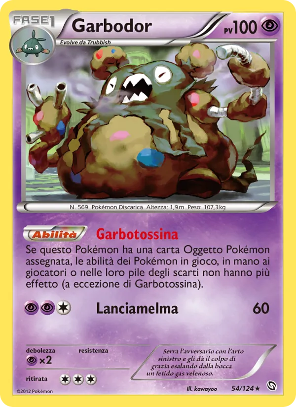 Garbodor Stirpe dei Draghi 54/124