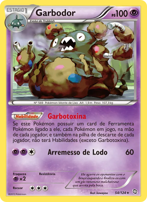 Garbodor Dragões Enaltecidos 54/124