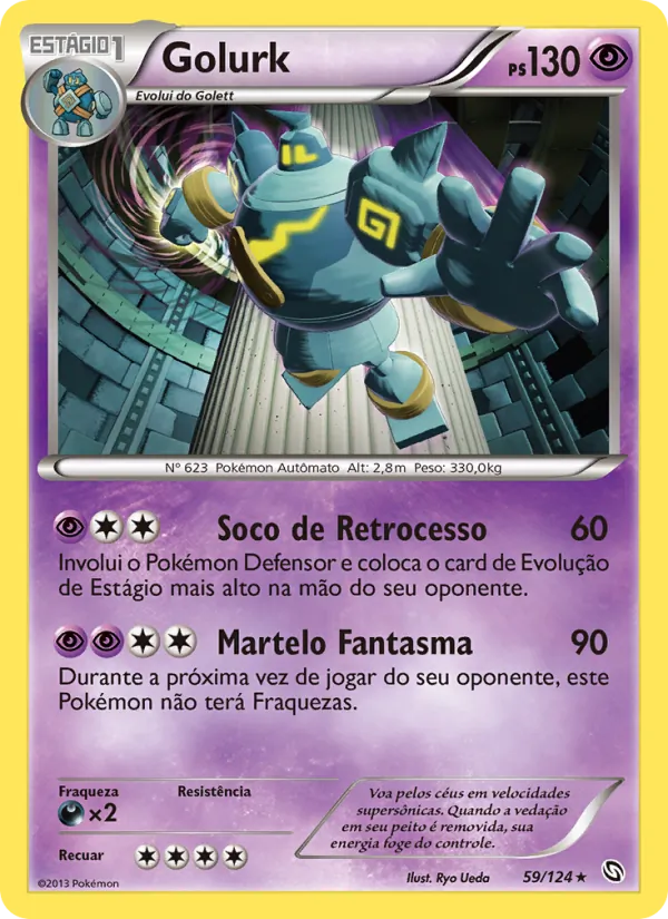 Golurk Dragões Enaltecidos 59/124