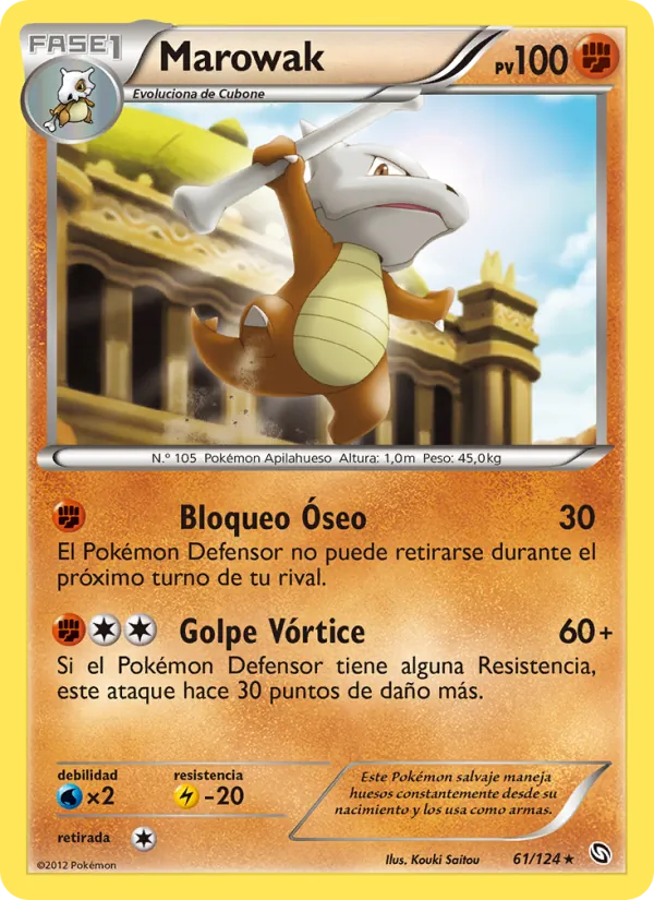 Marowak Dragones Majestuosos 61/124