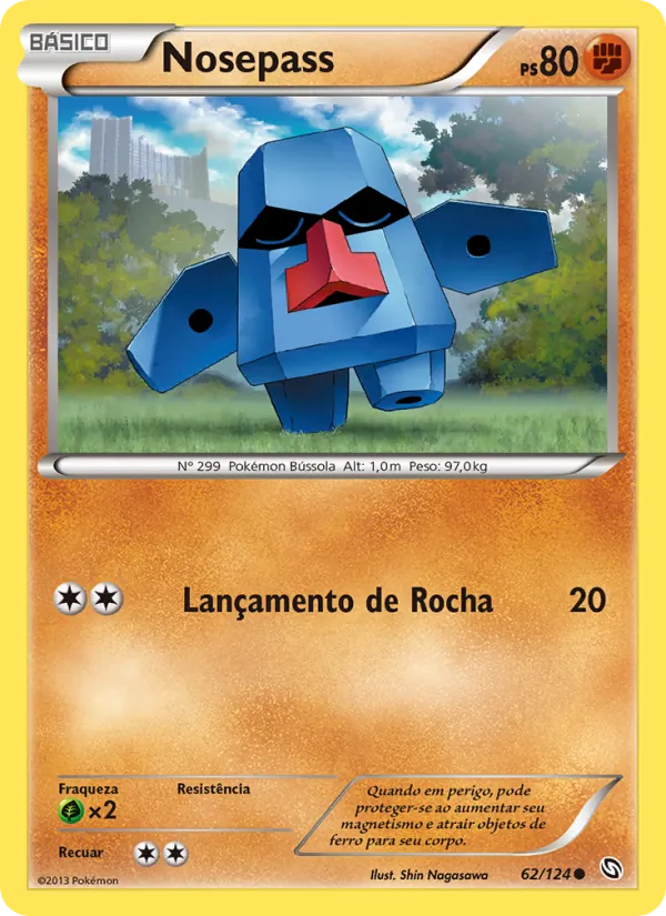 Nosepass Dragões Enaltecidos 62/124