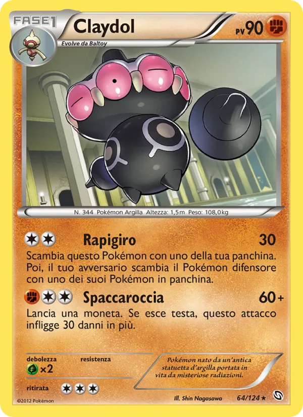 Claydol Stirpe dei Draghi 64/124