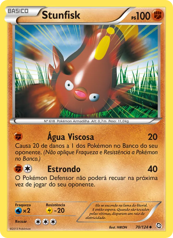 Stunfisk Dragões Enaltecidos 70/124