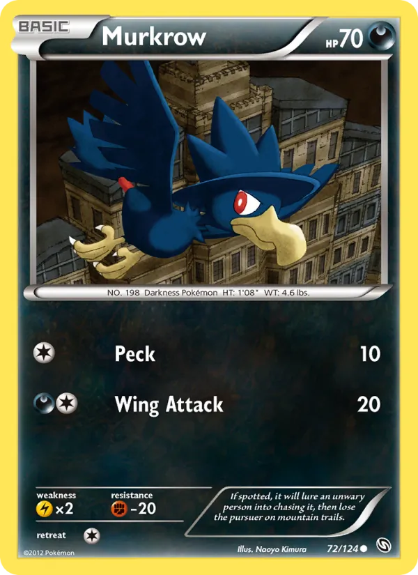 Murkrow Dragons Exalted 72/124