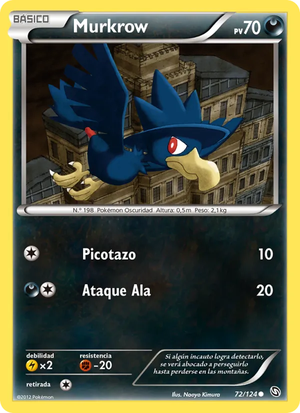 Murkrow Dragones Majestuosos 72/124