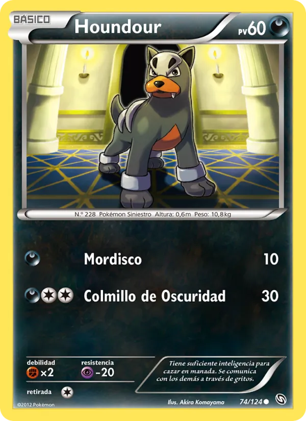 Houndour Dragones Majestuosos 74/124