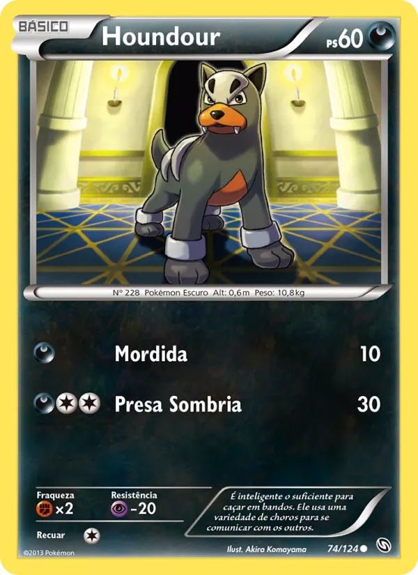 Houndour Dragões Enaltecidos 74/124
