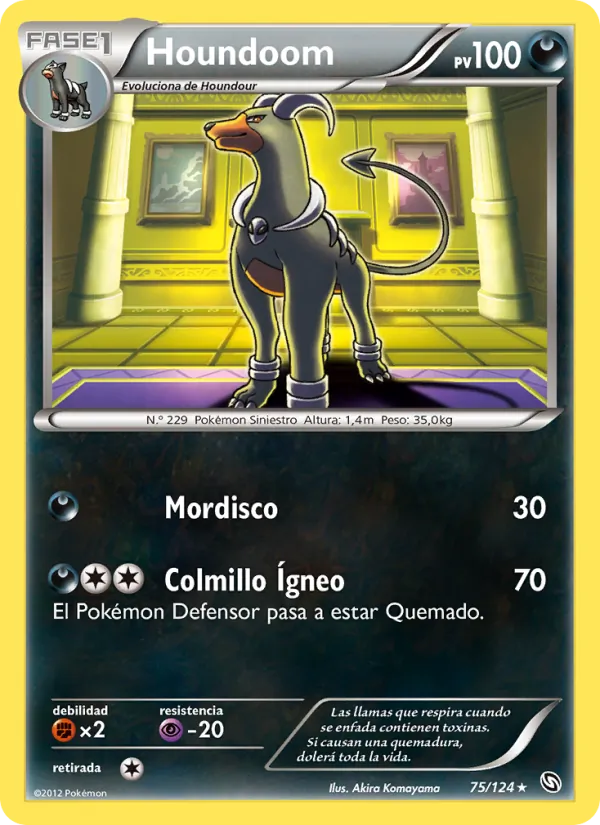 Houndoom Dragones Majestuosos 75/124