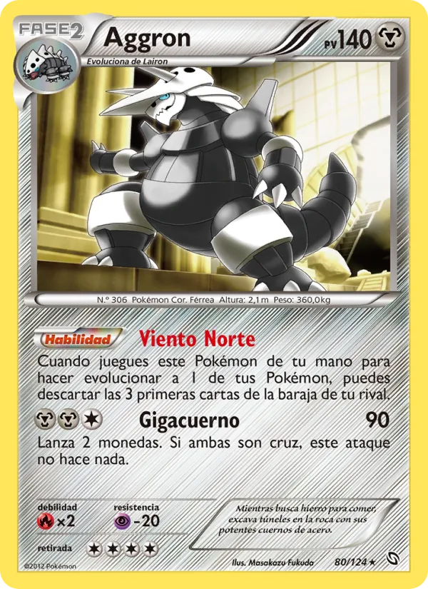 Aggron Dragones Majestuosos 80/124