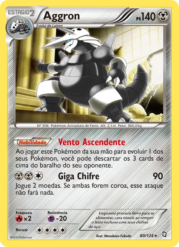 Aggron Dragões Enaltecidos 80/124