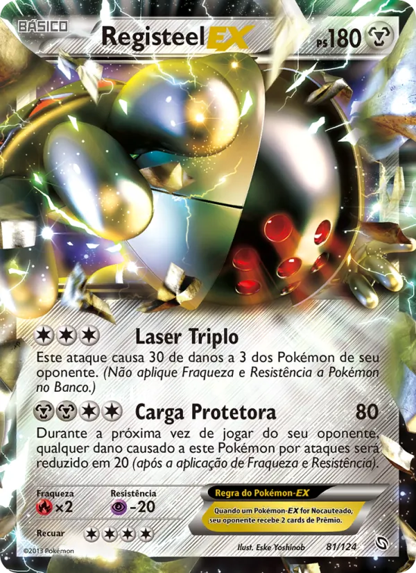 Registeel-EX Dragões Enaltecidos 81/124