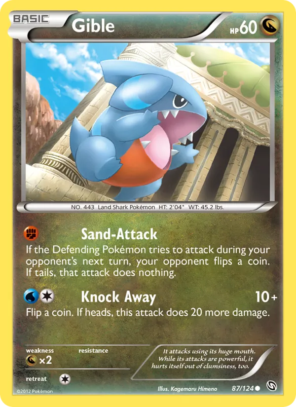 Gible Dragons Exalted 87/124