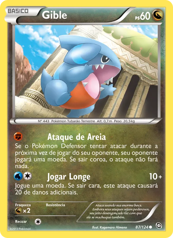 Gible Dragões Enaltecidos 87/124