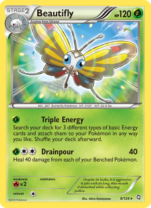 Beautifly Dragons Exalted 8/124