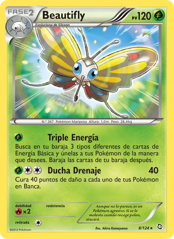Beautifly Dragones Majestuosos 8/124