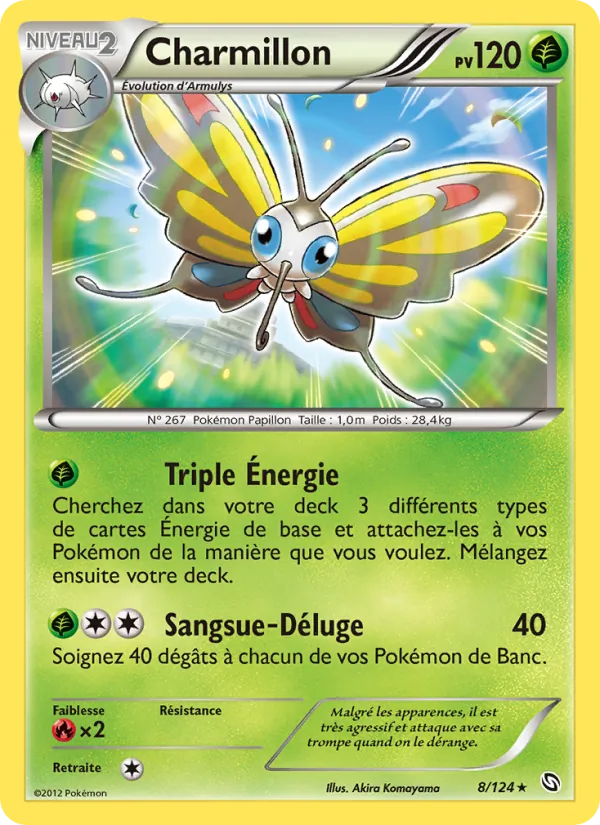 Charmillon Dragons Éxaltés 8/124