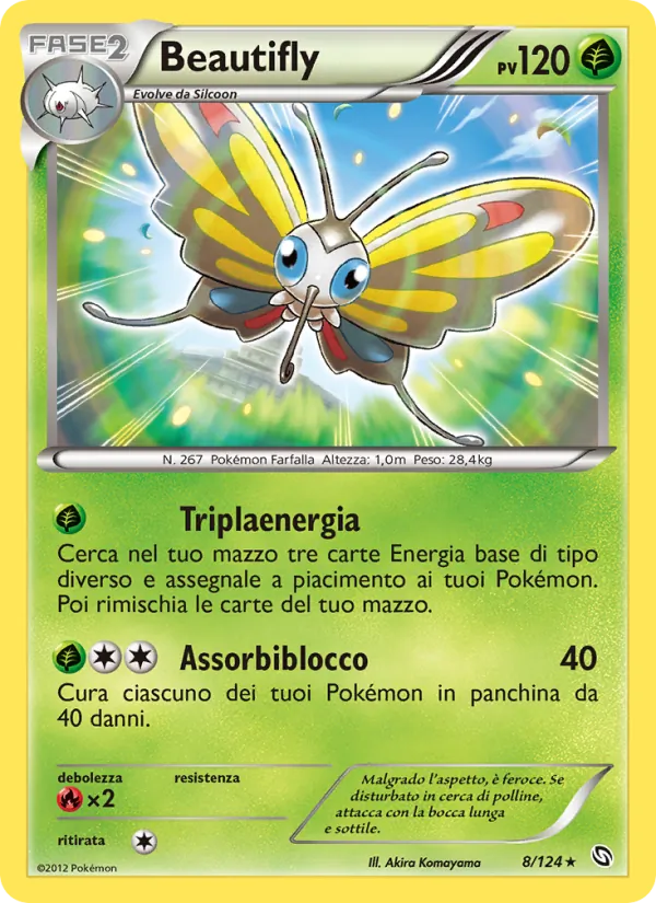 Beautifly Stirpe dei Draghi 8/124