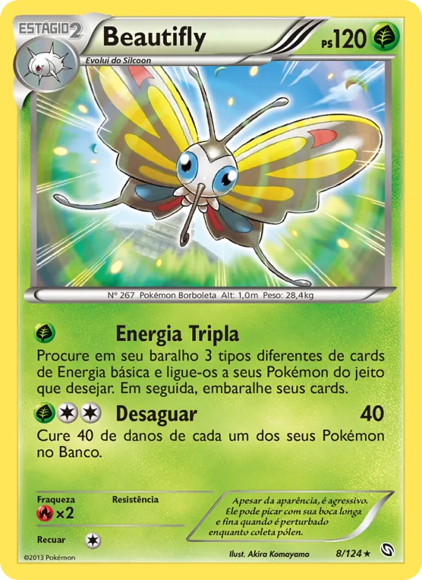 Beautifly Dragões Enaltecidos 8/124
