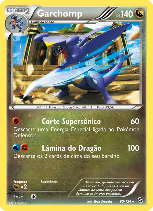 Garchomp Dragões Enaltecidos 90/124