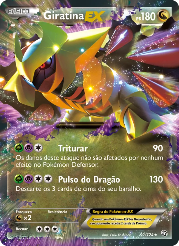 Giratina-EX Dragões Enaltecidos 92/124