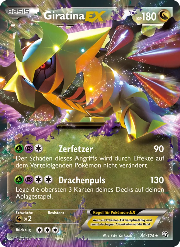 Giratina-EX Hoheit der Drachen 92/124