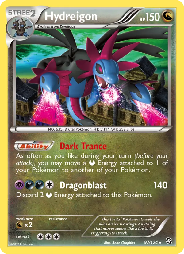 Hydreigon Dragons Exalted 97/124