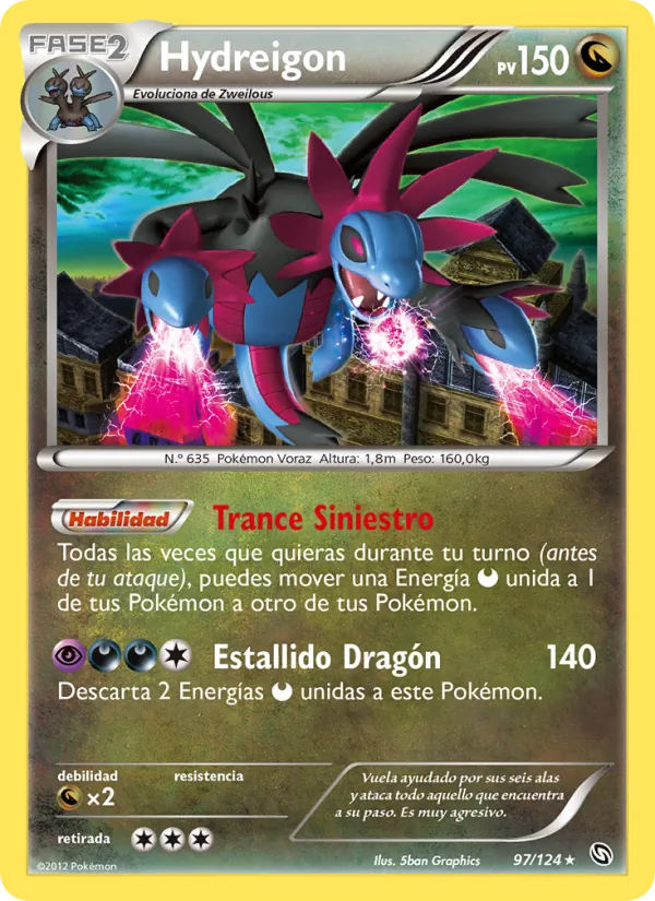 Hydreigon Dragones Majestuosos 97/124