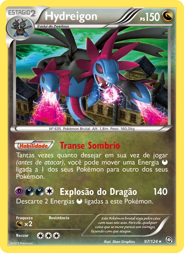 Hydreigon Dragões Enaltecidos 97/124