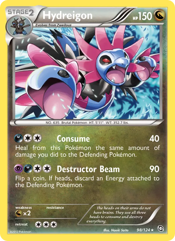 Hydreigon Dragons Exalted 98/124
