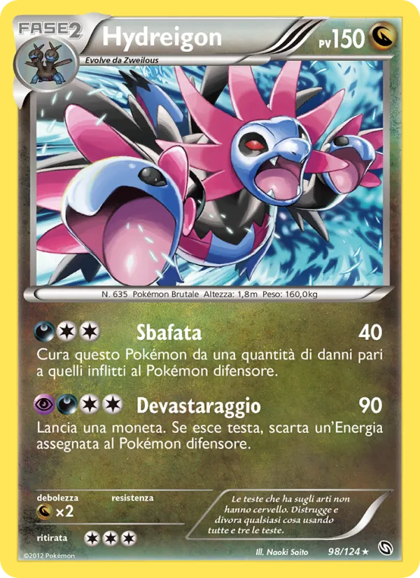 Hydreigon Stirpe dei Draghi 98/124