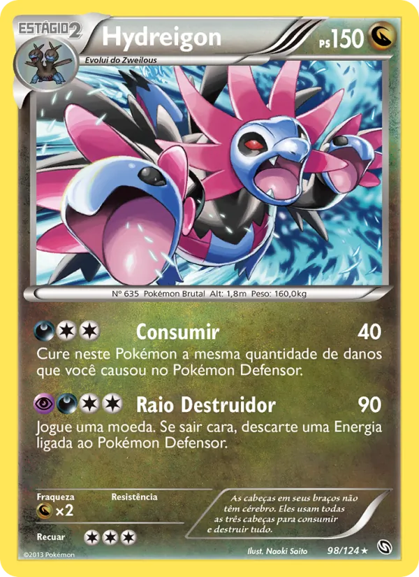 Hydreigon Dragões Enaltecidos 98/124