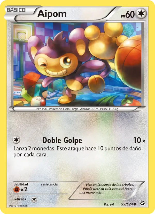 Aipom Dragones Majestuosos 99/124