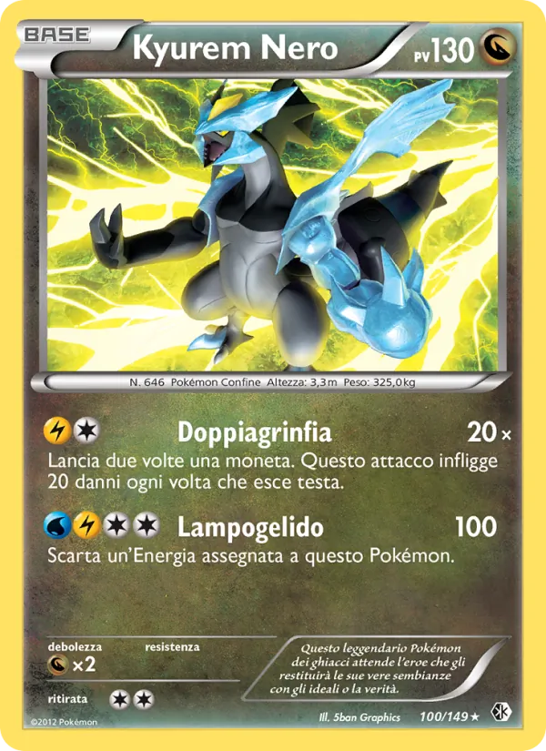 Kyurem Nero Confini Varcati 100/149