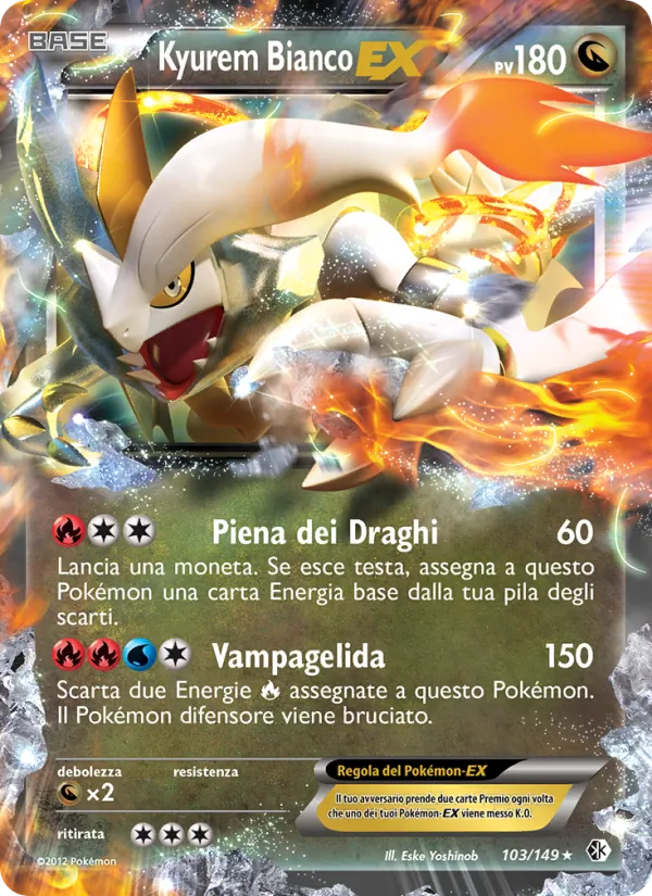 Kyurem Bianco-EX Confini Varcati 103/149