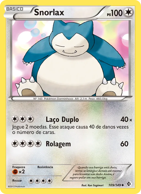 Snorlax Fronteiras Cruzadas 109/149