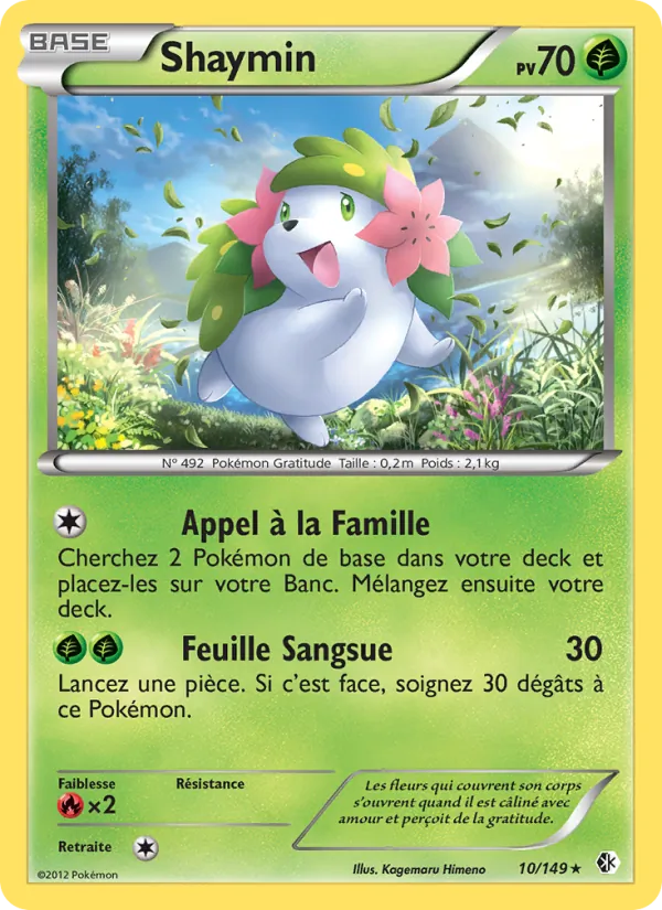 Shaymin Frontières Franchies 10/149