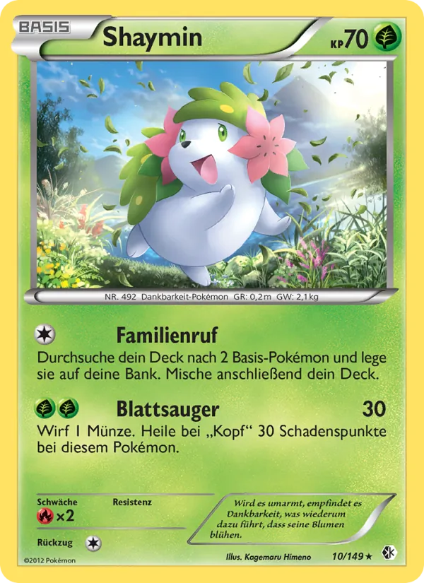 Shaymin Überschrittene Schwellen 10/149