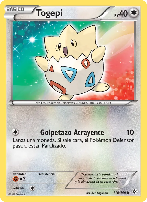 Togepi Fronteras Cruzadas 110/149