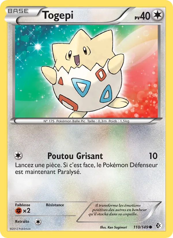 Togepi Frontières Franchies 110/149