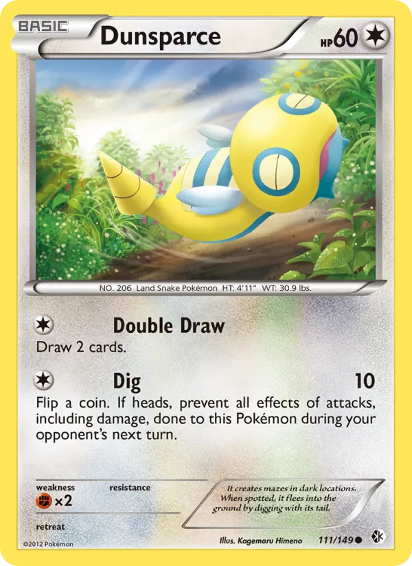 Dunsparce Boundaries Crossed 111/149