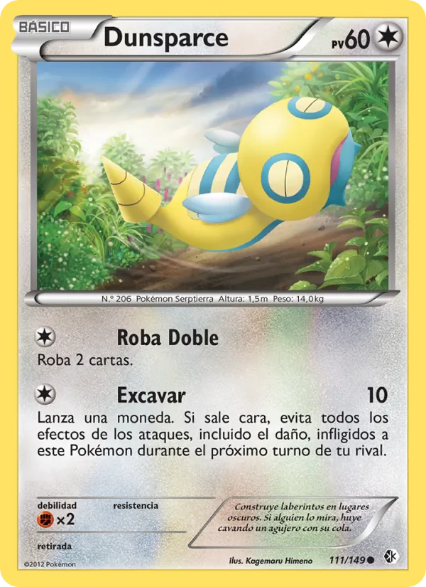 Dunsparce Fronteras Cruzadas 111/149