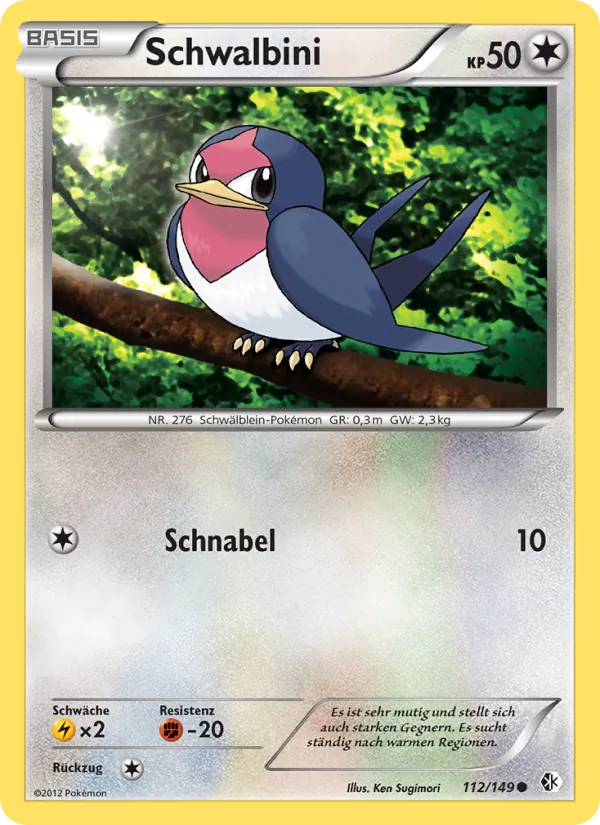 Schwalbini Überschrittene Schwellen 112/149