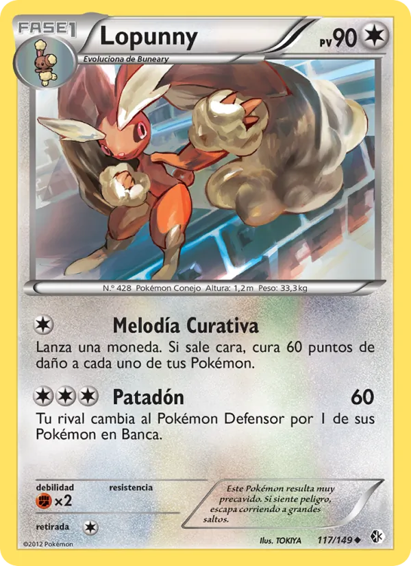 Lopunny Fronteras Cruzadas 117/149