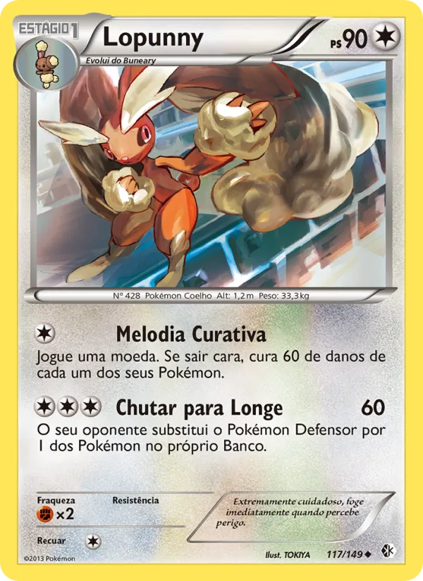 Lopunny Fronteiras Cruzadas 117/149