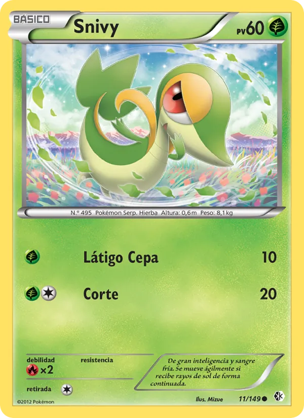 Snivy Fronteras Cruzadas 11/149