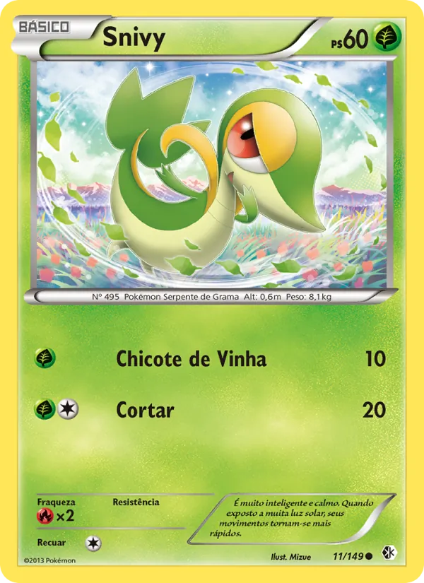 Snivy Fronteiras Cruzadas 11/149