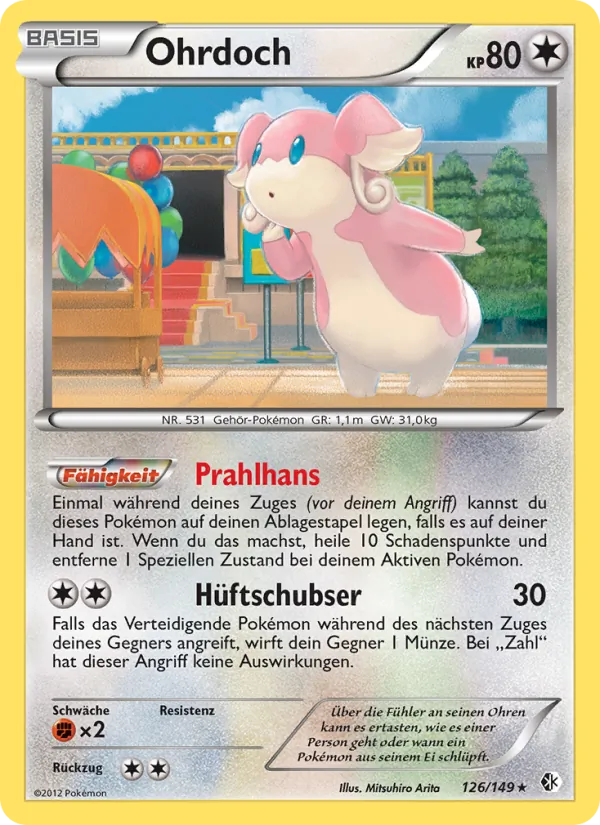 Ohrdoch Überschrittene Schwellen 126/149